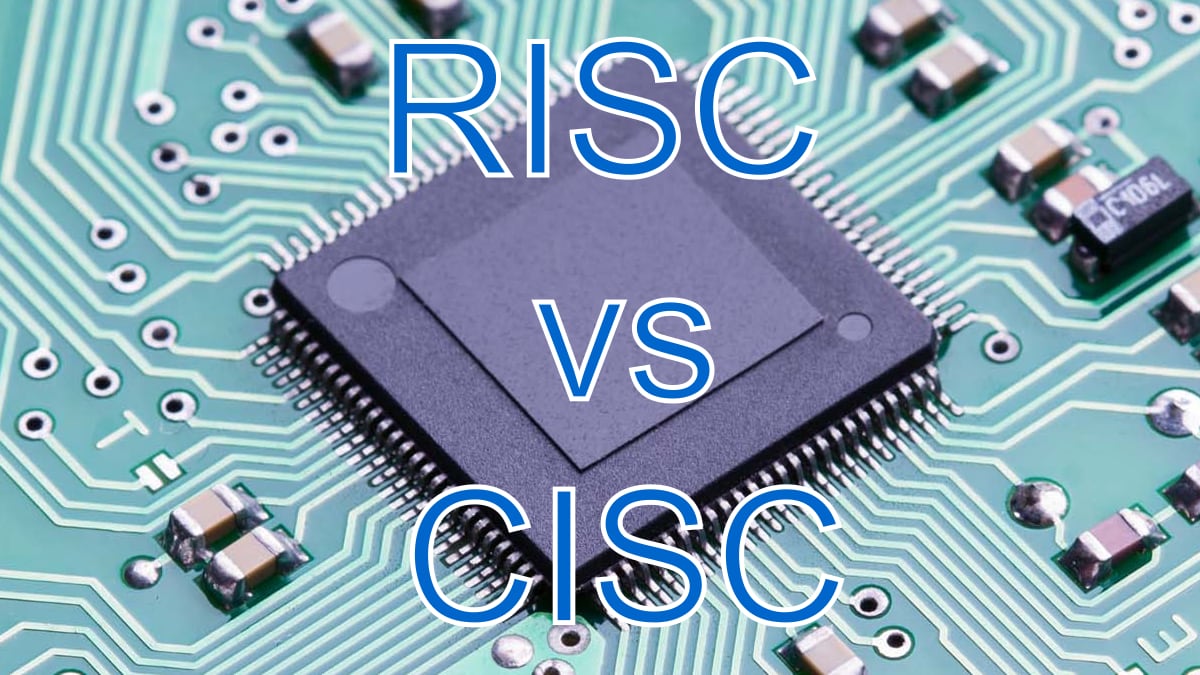 give a presentation to differentiate risc & cisc